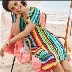 Soft Surroundings 'Happy Place' Multicolor Dress Sizes Small & Medium NWT